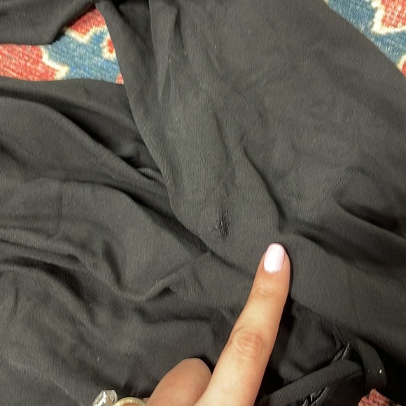 NWT Coperni Long Asymmetric Draped Dress in Black size medium - Picture 12 of 13